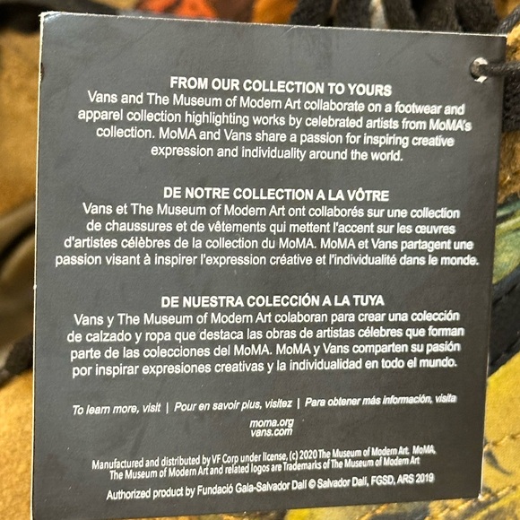 Vans Old Skool Twist Moma Salvador Dali Men’s Sz: 6 | Women’s Sz: 7.5 - NWT - Picture 13 of 16
